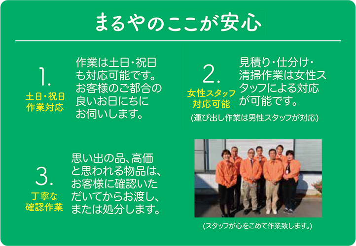 まるやのここが安心